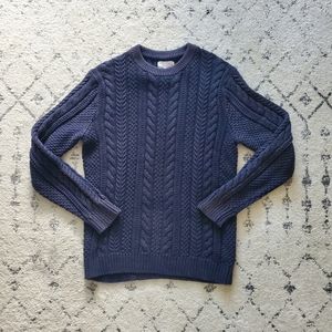 Jcrew Wallace & Barnes Cableknit Washed Cotton